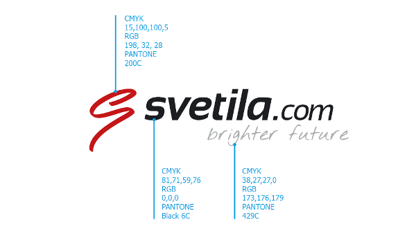 Svetila.com colors