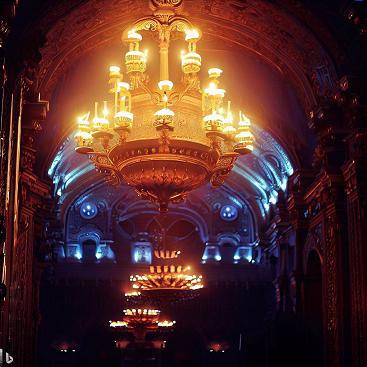 Lighting of religious buildings