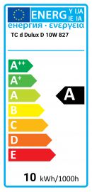 CFL TC-D Dulux D 10W 827 Osram