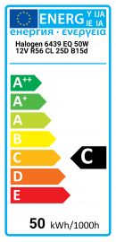 6439 EQ 50W 12V R56 CL 25D B15d Best alternative