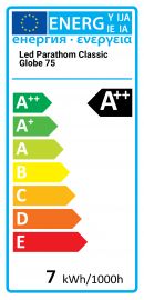 Spherical Parathom Classic Globe 75 7.5W 827 E27 DIM Osram