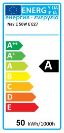 Natriumdampflampe NAV-E 50W E E27 Osram