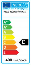 93592 400W 220V GY9.5 Osram