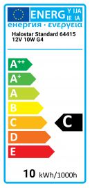 Halostar standard 64415 12V 10W G4 Osram