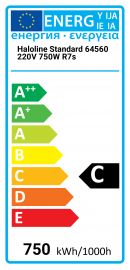Haloline standard 64560 220V 750W R7s Osram