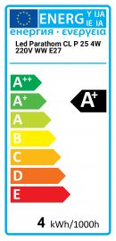 Parathom CL P 25 4W 220V WW E27 Mini LED lamp Osram
