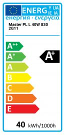 CFL Master PL-L 40W 830 2G11 Philips